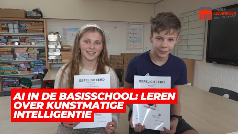 VIDEO: AI in de basisschool: leren over kunstmatige intelligentie