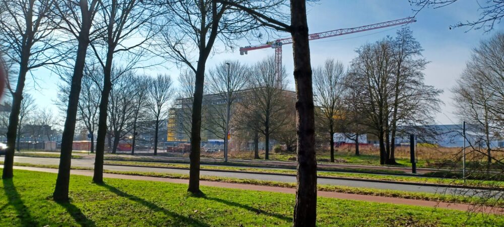 Nieuwbouw Frisius Medisch Centrum in Leeuwarden vordert gestaag