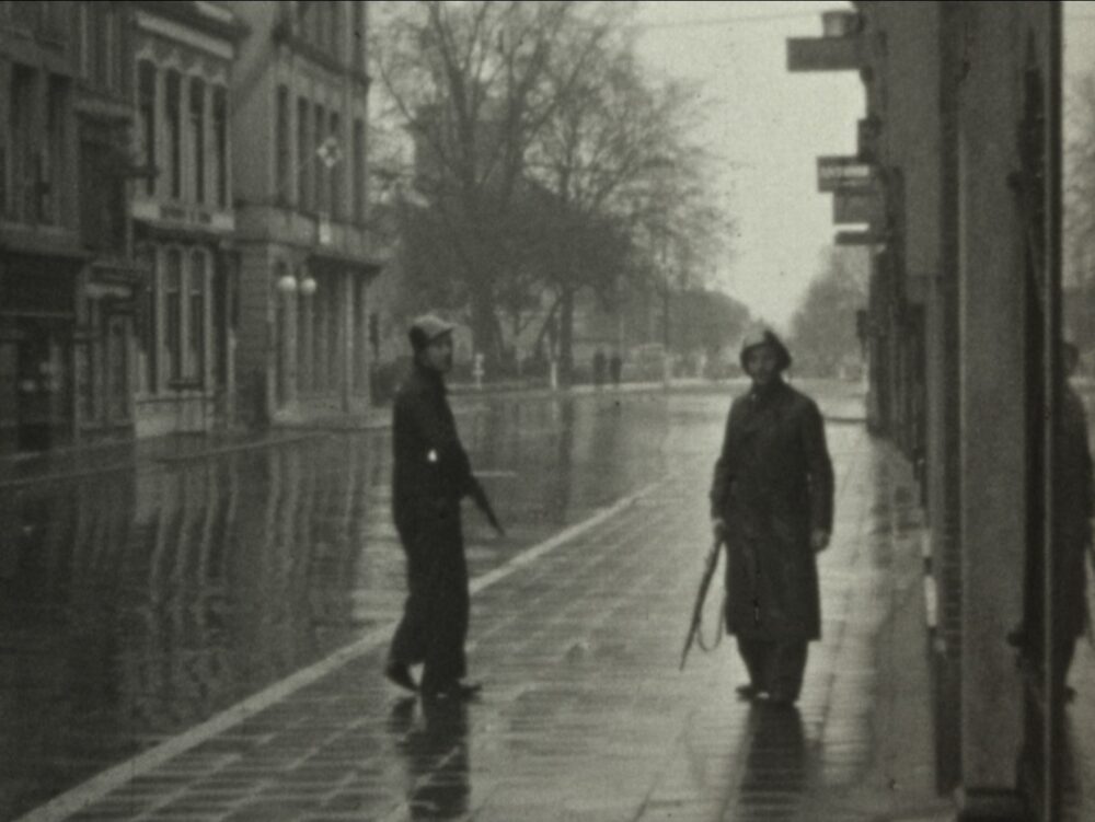 Vertoning van unieke beelden van de bevrijding van Leeuwarden op 15 april 1945