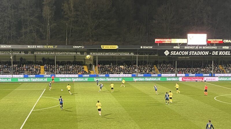 Cambuur bij VVV van het veld geveegd