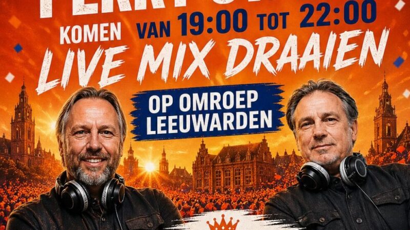 Number One Koningsdag Special vanavond live bij Omroep Leeuwarden TV en Radio!
