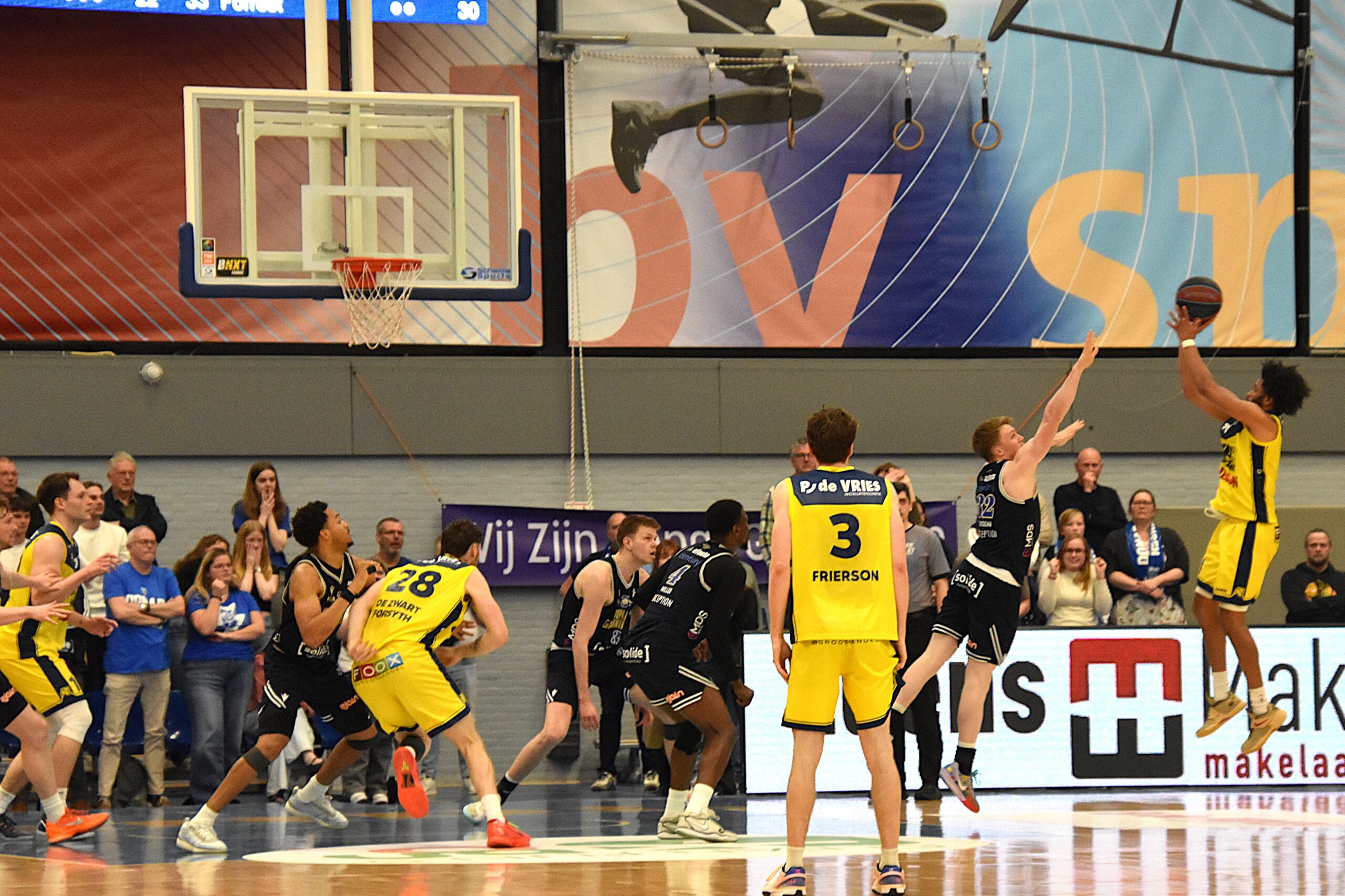 Laatste noordelijke basketbalderby feestje voor LWD Basket