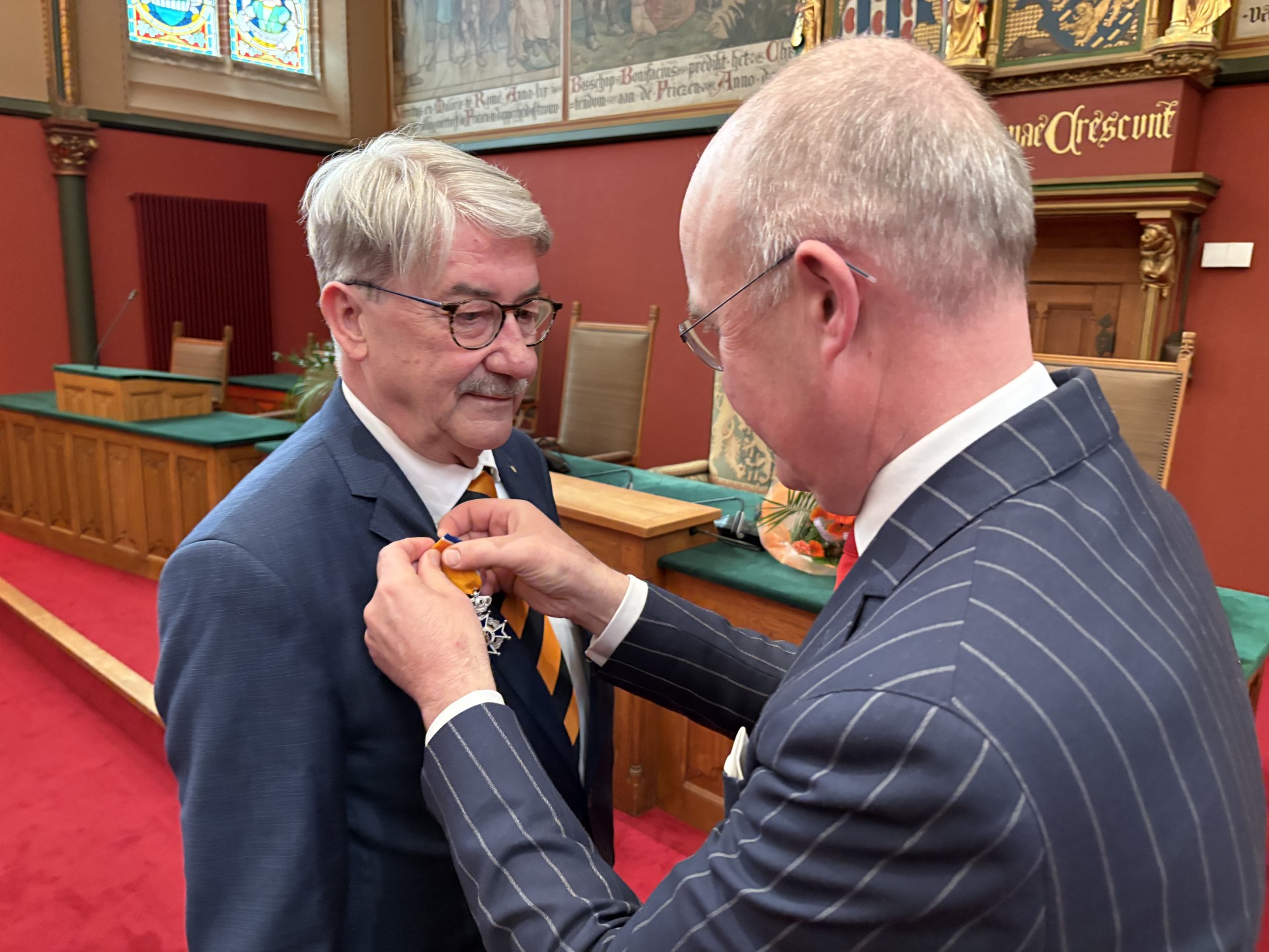 Lourens Oldersma benoemd tot  Ridder in de Orde van Oranje-Nassau