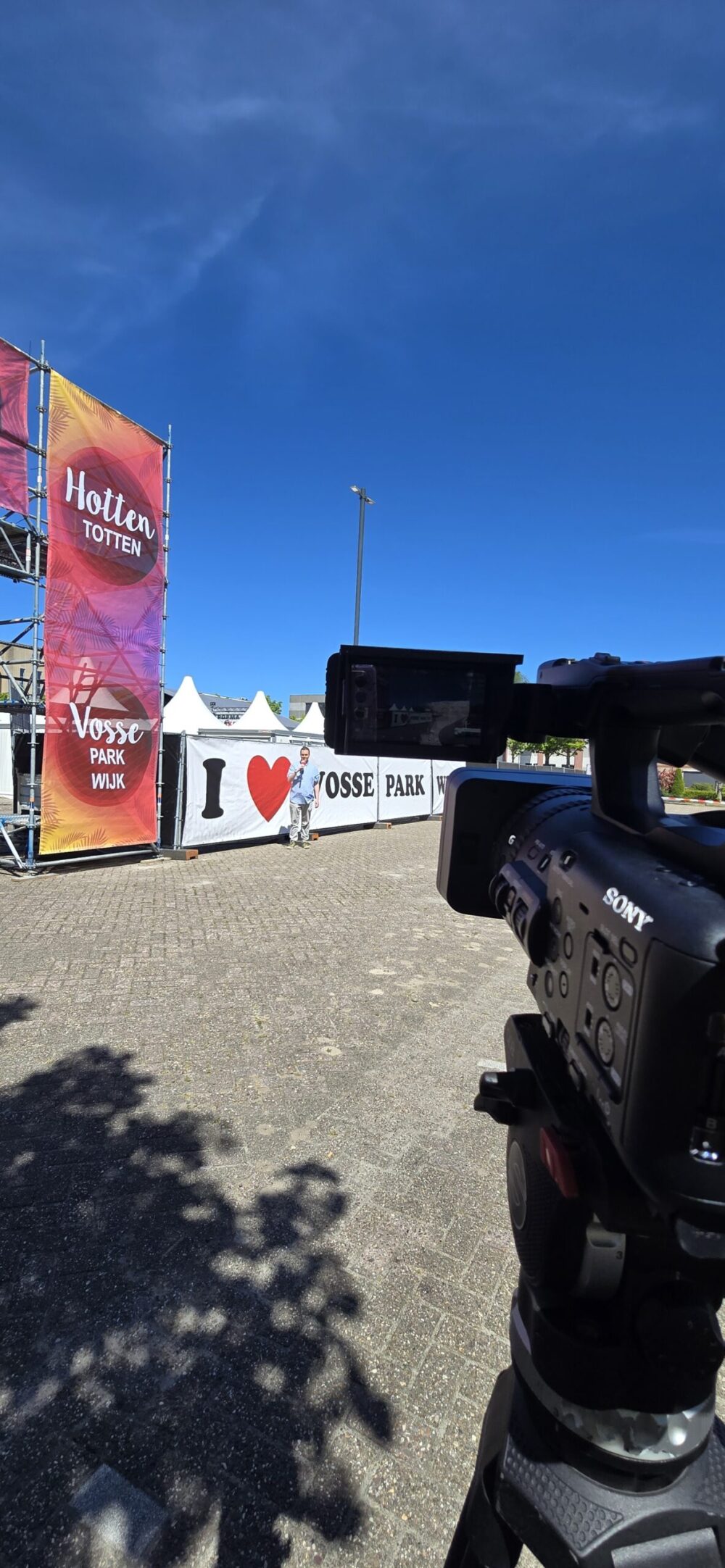 VIDEO: Voorbereidingen voor Zomerfeest Vossepark in volle gang