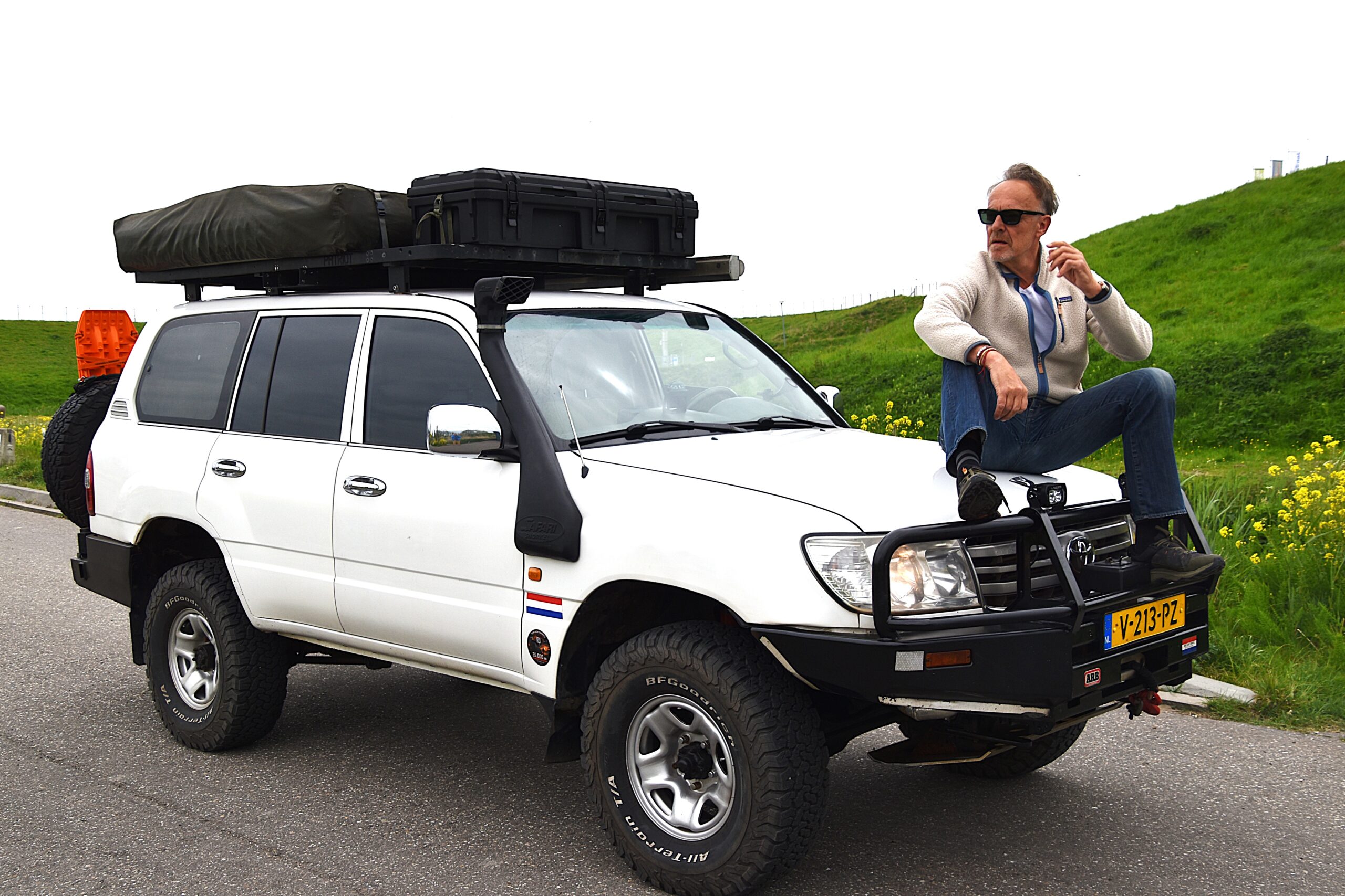 Audio: Hans Achterbosch maakt soloreis naar China in Toyota Land Cruiser