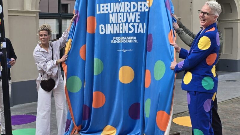 VIDEO: Leeuwarden werkt verder aan nieuwe binnenstad: start herinrichting Sint Jacobsstraat