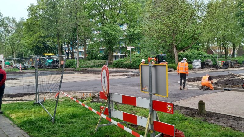 Laatste fase project herinrichting Huizumerlaan tot fietsstraat