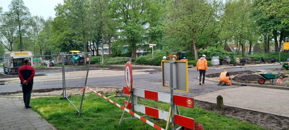 Laatste fase project herinrichting Huizumerlaan tot fietsstraat