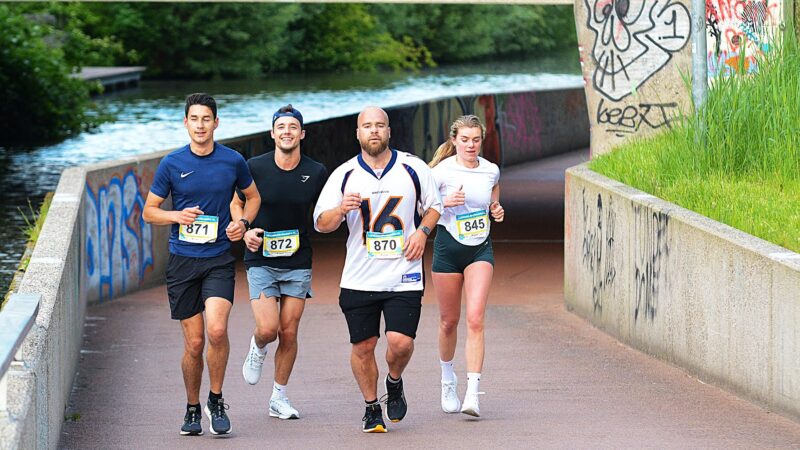 Potmarge Run: avondloop langs water en door groen