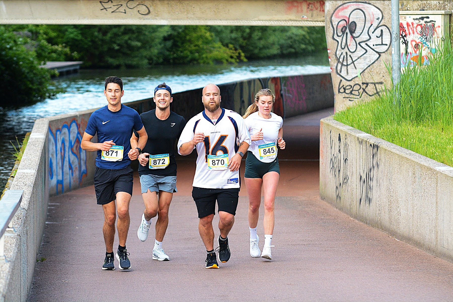 Potmarge Run: avondloop langs water en door groen