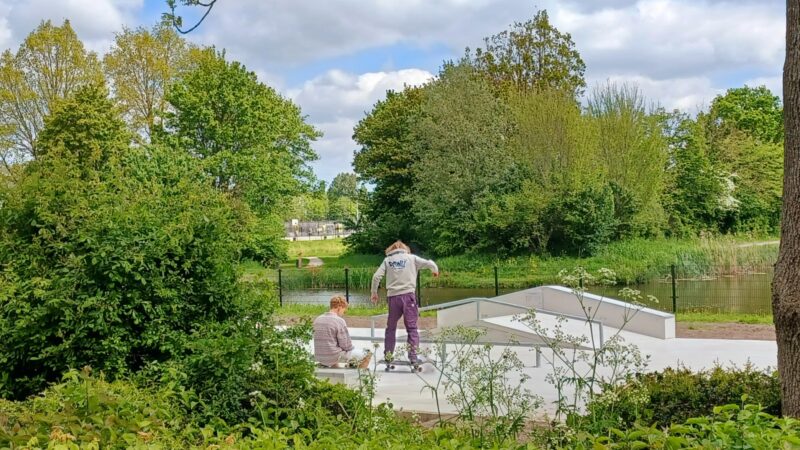 Nieuw skatepark op grens van Heechterp-Schieringen en Camminghaburen