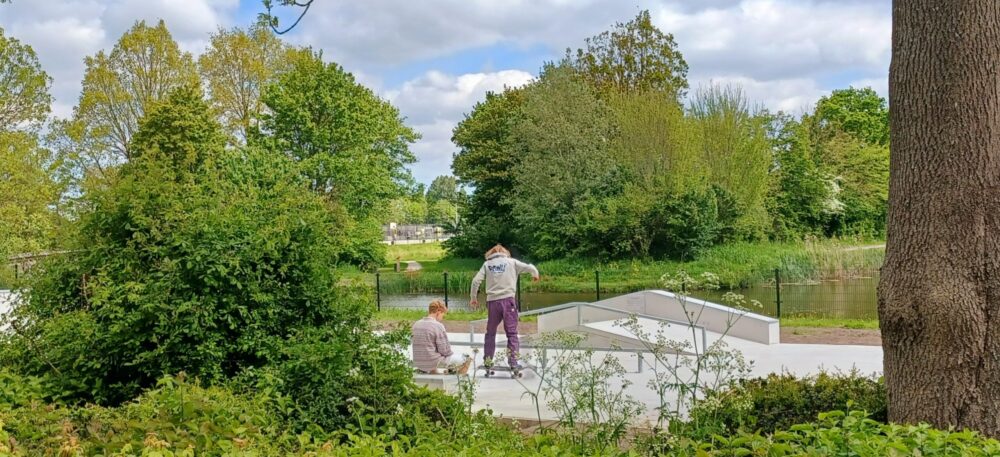 Nieuw skatepark op grens van Heechterp-Schieringen en Camminghaburen