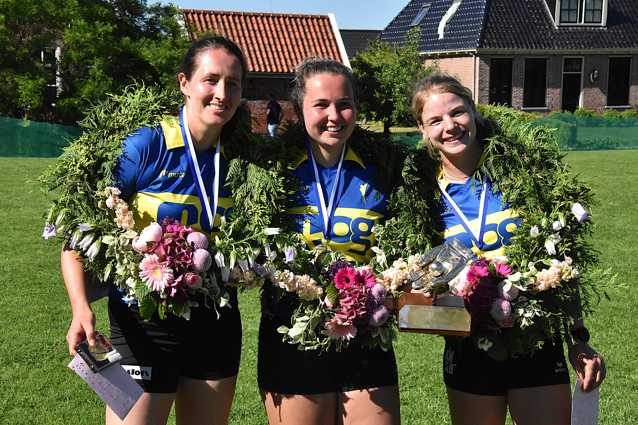 Dames LKC Sonnenborgh domineren afdelingswedstrijd in Jorwerd