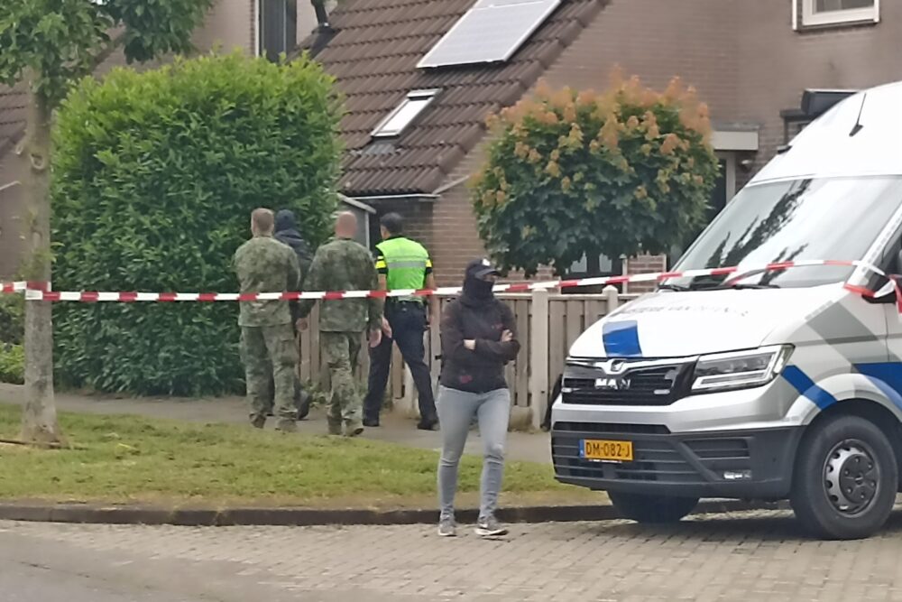 Explosieven Opruimingsdienst Defensie ingezet bij woning in Leeuwarden
