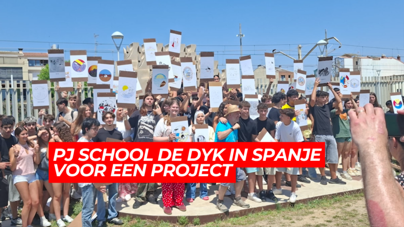 VIDEO – PJ de Dyk – Solidariteit in Spanje als groots schoolproject