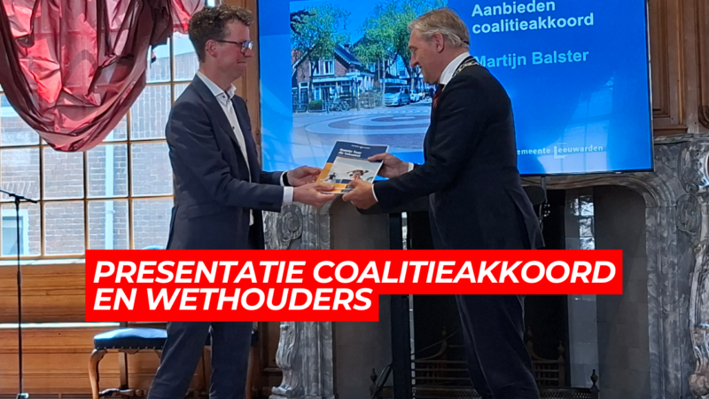 VIDEO – Nieuwe wethouders en coalitieakkoord gepresenteerd