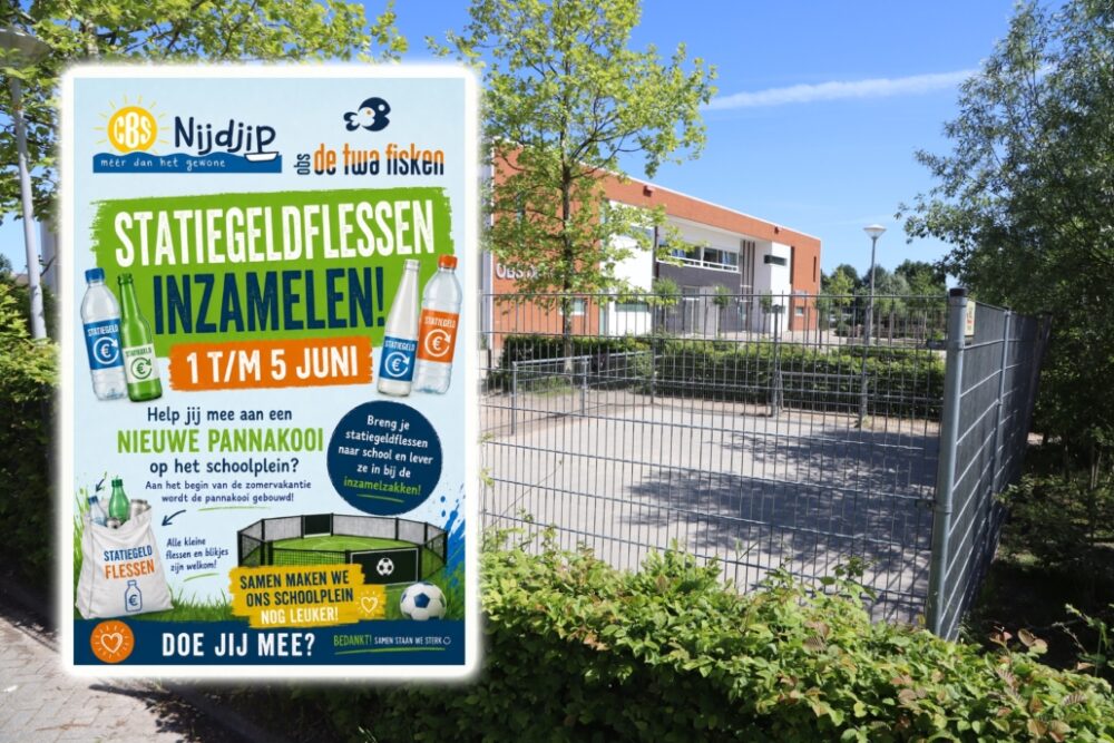 Basisscholen Grou in actie voor nieuwe pannakooi en vernieuwd schoolplein