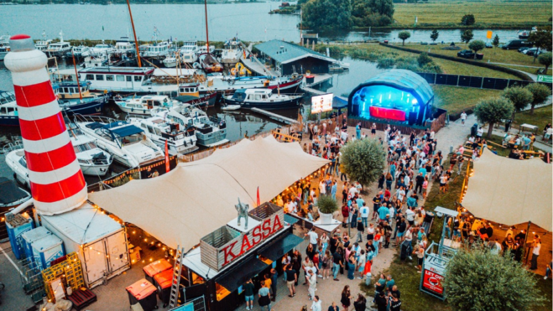 Tweede editie Skûtsje Beachfestival: ‘ontspannen festivalervaring’
