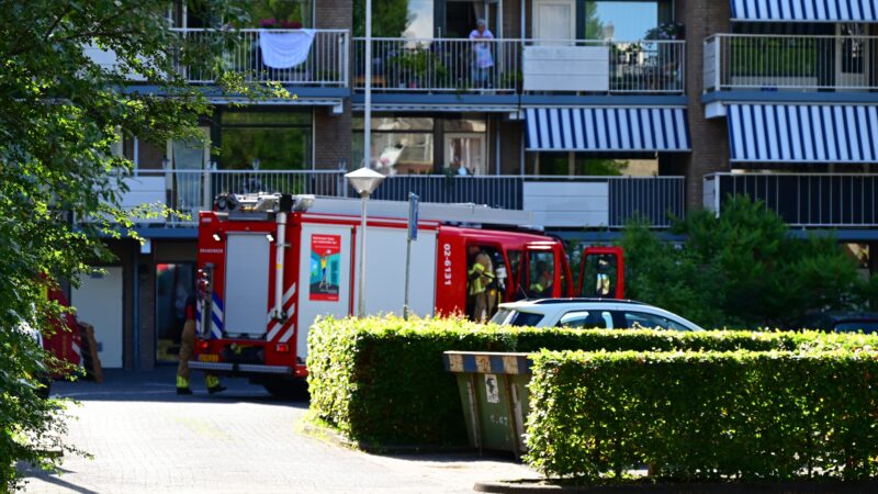 Woningbrand in leegstaand appartement in Leeuwarden snel geblust