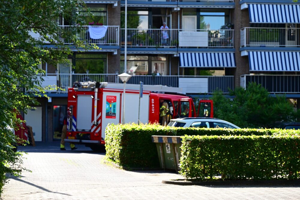 Woningbrand in leegstaand appartement in Leeuwarden snel geblust