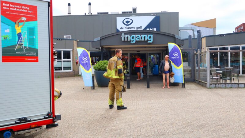 Brandmelding bij zwembad in Leeuwarden blijkt loos alarm