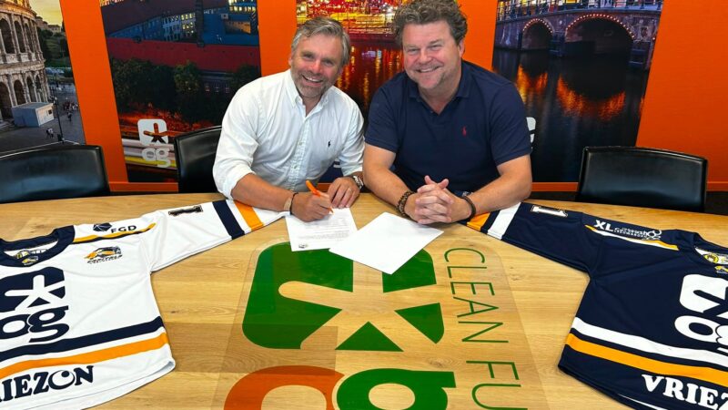 OG Clean Fuels verlengt hoofdsponsorschap van OG Capitals Leeuwarden met vier jaar
