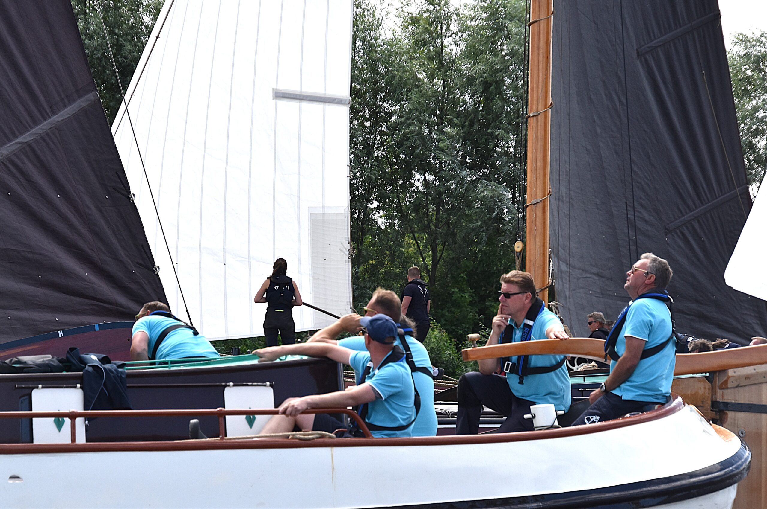 Pieter Ezn Meeter stopt als schipper Akrumer skûtsje