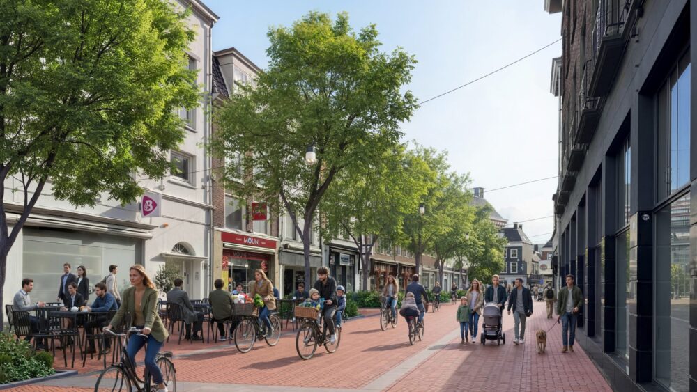 Peperstraat gaat op de schop: ‘Er komt meer ruimte voor groen, fietsparkeren en terrassen’