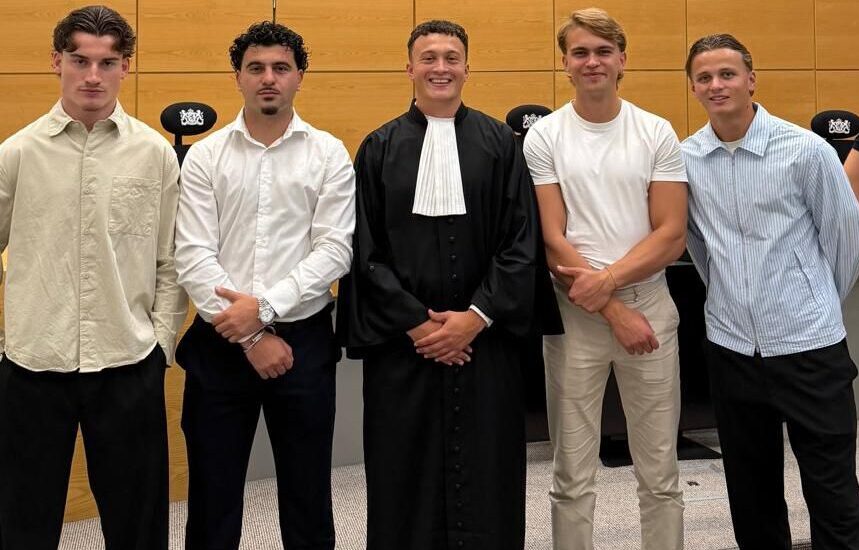 Max (22) wordt beëdigd als één van de jongste advocaten van Noord-Nederland