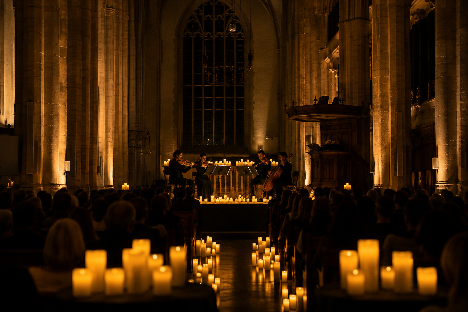 Muziek van Hans Zimmer klinkt tijdens Candlelight-concert in Leeuwarden