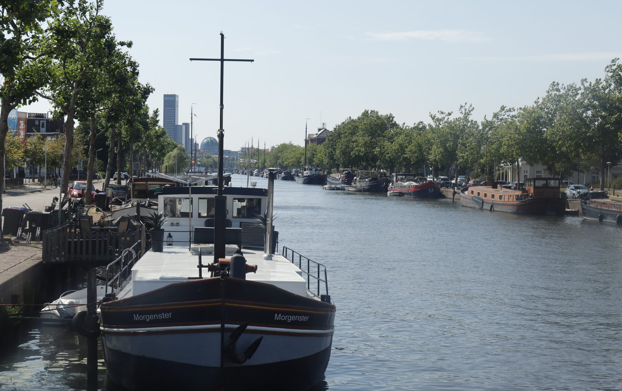 Nee, niet de Amsterdamse grachten… maar de Leeuwarder grachten