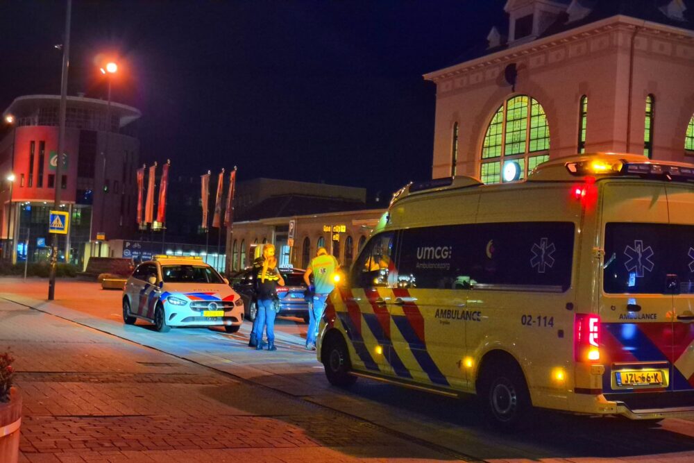 Steekincident op Stationsplein in Leeuwarden