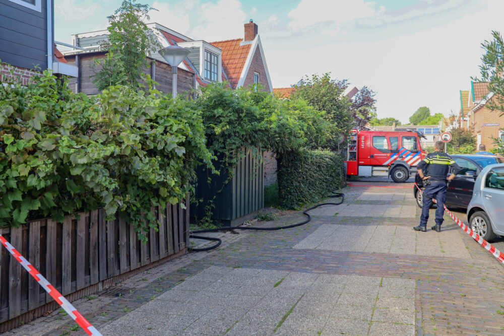 Woningbrand aan Tuinbouwstraat in Leeuwarden