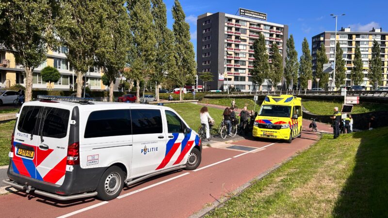 Fietser gewond na botsing met twee andere fietsers bij Europaplein