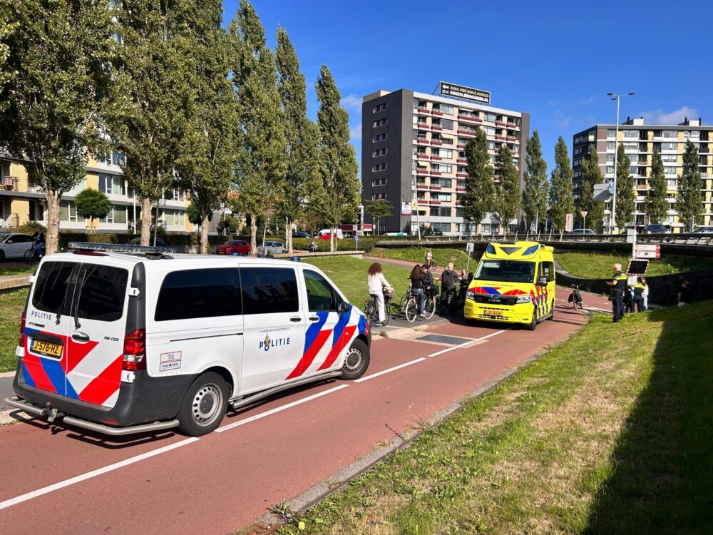 Fietser gewond na botsing met twee andere fietsers bij Europaplein