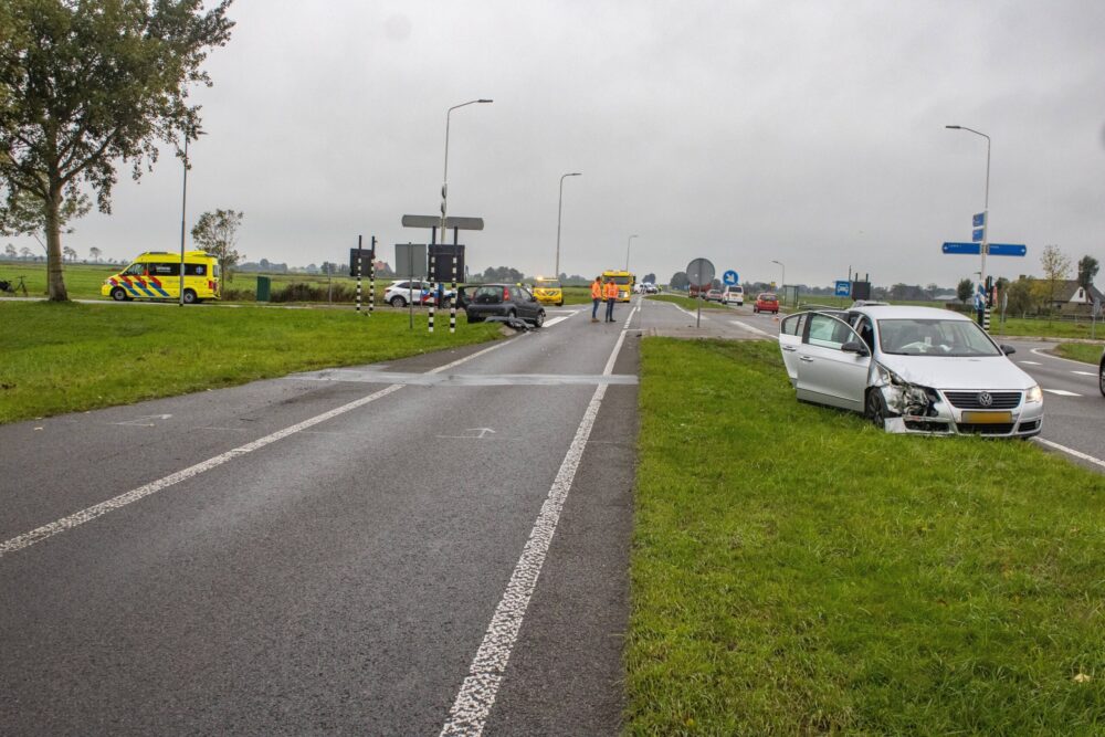 Twee auto’s zwaar beschadigd bij ongeval op N359