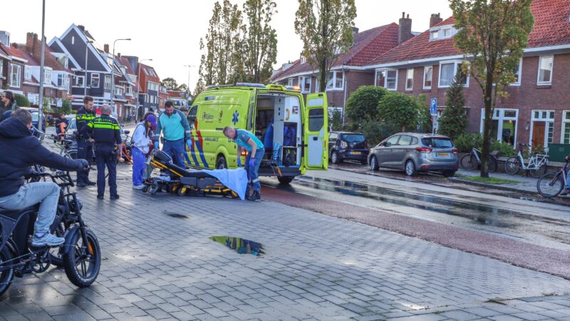 Scooterrijder gewond bij ongeval op Bleeklaan in Leeuwarden