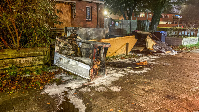 Brandweer twee keer uitgerukt voor buitenbrand in Wielenpôlle