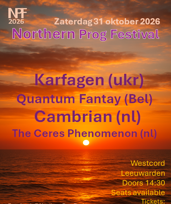Spotlight in het teken van progressieve rock: aandacht voor Northern Prog Festival